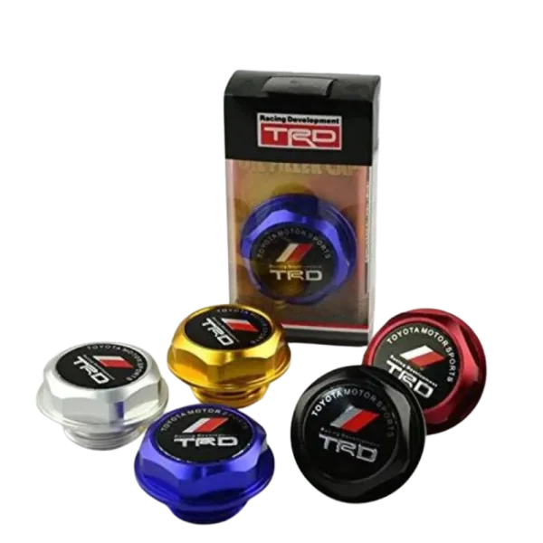 TRD oil filter caps