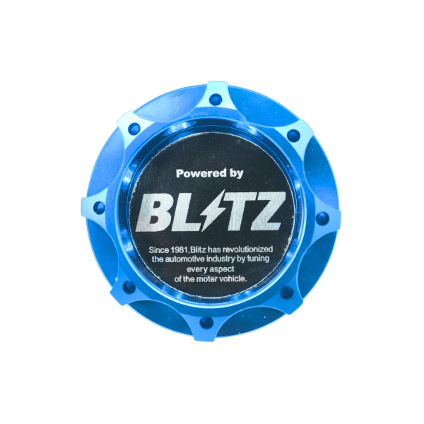 Blitz Car Oil Filter Cap Blue & Black - Image 2