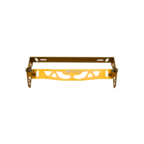 TRD Number Plate Frame – Yellow Colour