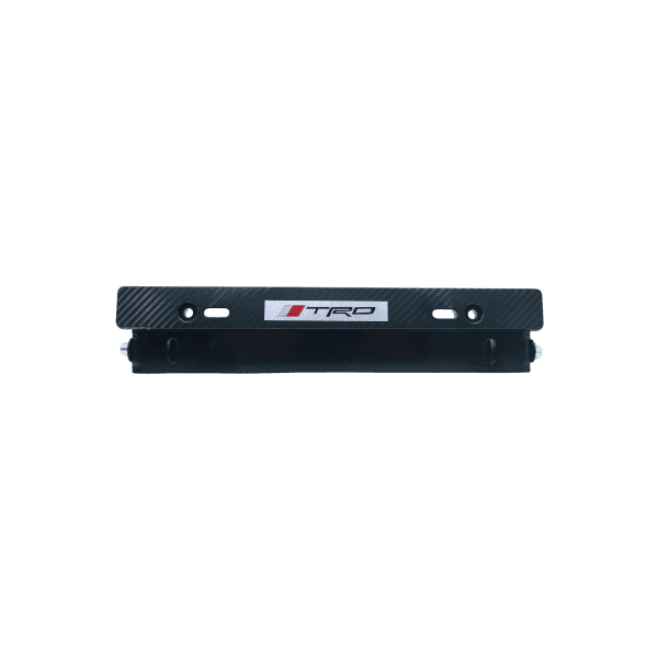 TRD Carbon Fiber Adjustable Number Plate Frame