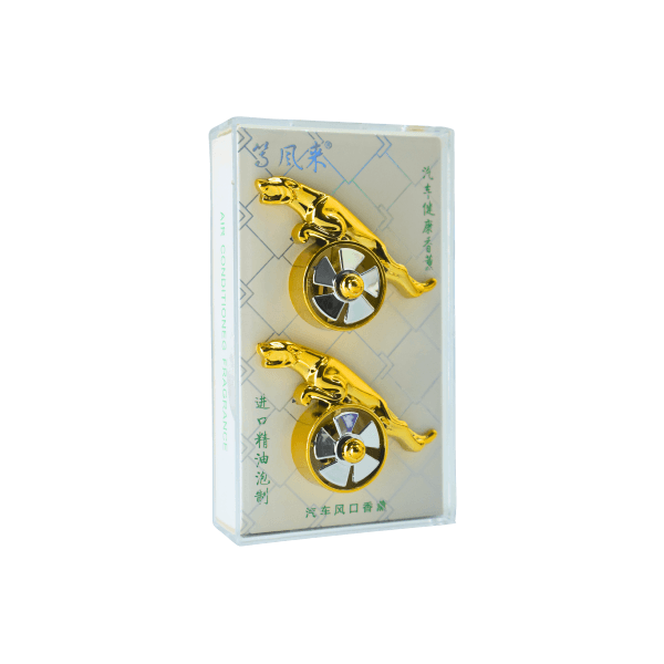 Lion Design AC Grill Air Freshener – 2 Piece Pack - Image 3